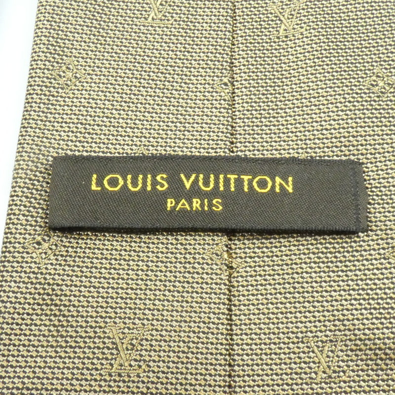【中古】LOUIS VUITTON | ルイ・ヴィトン クラヴァットモノグラムコンステレーション 8CM ネクタイ M75653