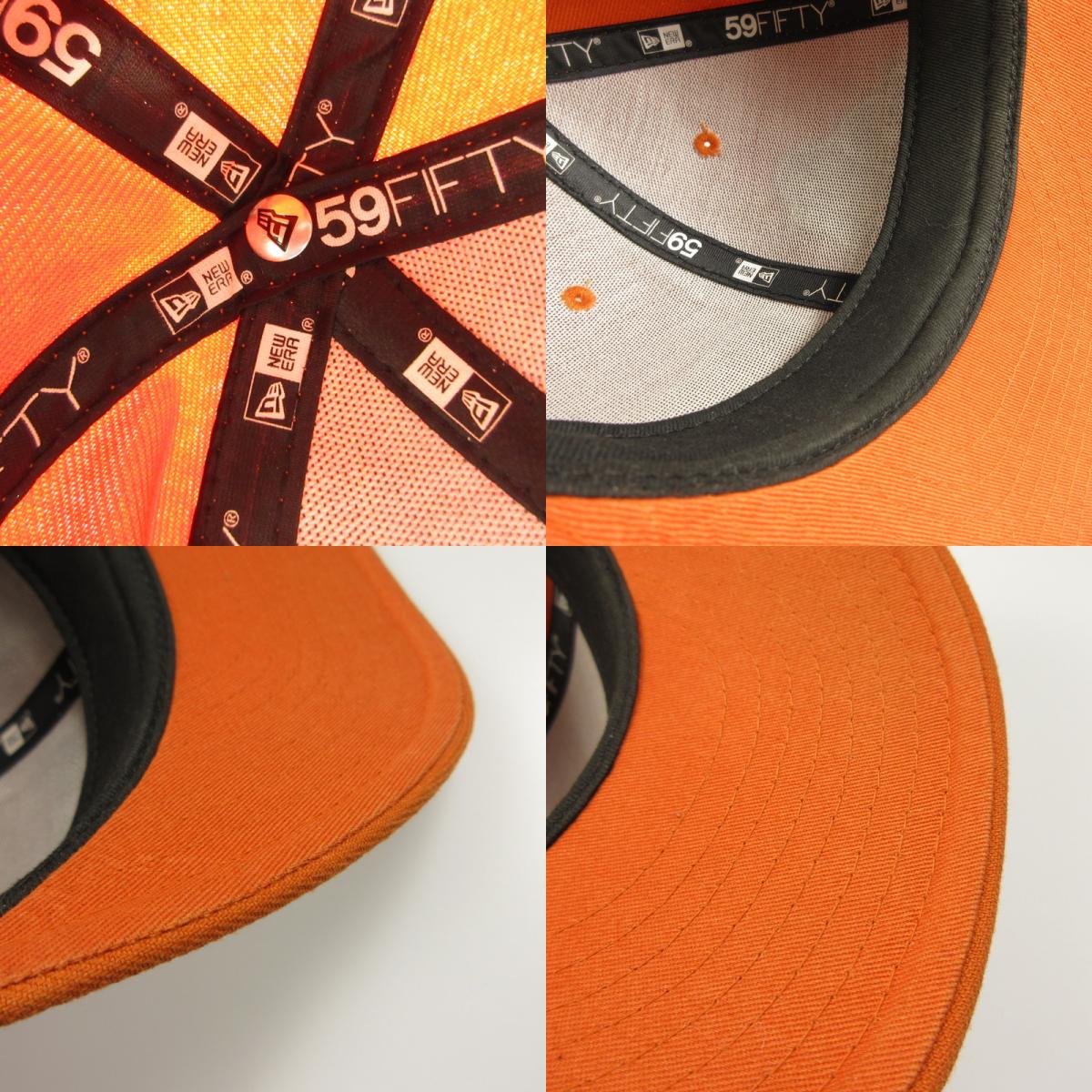 【中古】X-LARGE | エクストララージ MIX LOGO 6PANEL CAP キャップ オレンジ