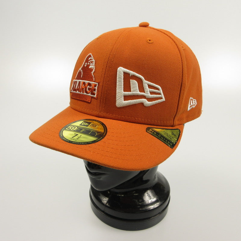【中古】X-LARGE | エクストララージ MIX LOGO 6PANEL CAP キャップ オレンジ