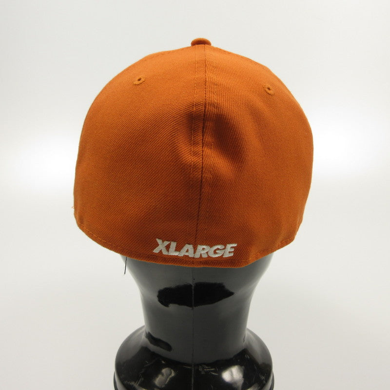 【中古】X-LARGE | エクストララージ MIX LOGO 6PANEL CAP キャップ オレンジ