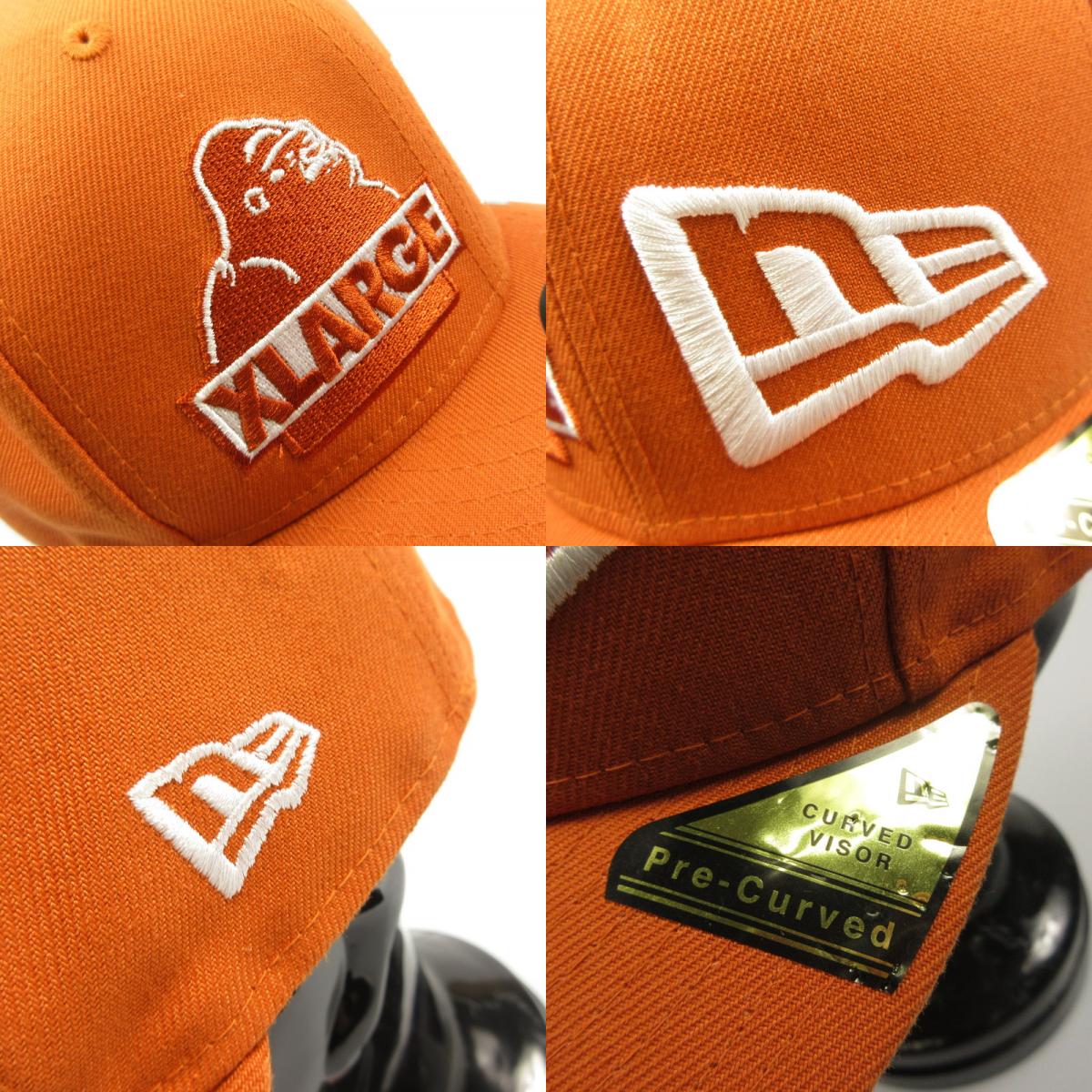【中古】X-LARGE | エクストララージ MIX LOGO 6PANEL CAP キャップ オレンジ