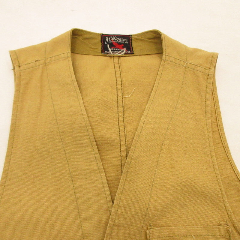 【中古】sears | シアーズ ハンティングベスト ベスト 50s JC Higgins ブラウン サイズ:不明
