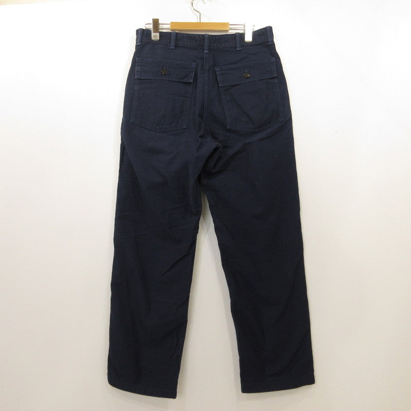 【中古】DUBBLEWORKS | ダブルワークス パンツ 13スターボタン ネイビー サイズ:32