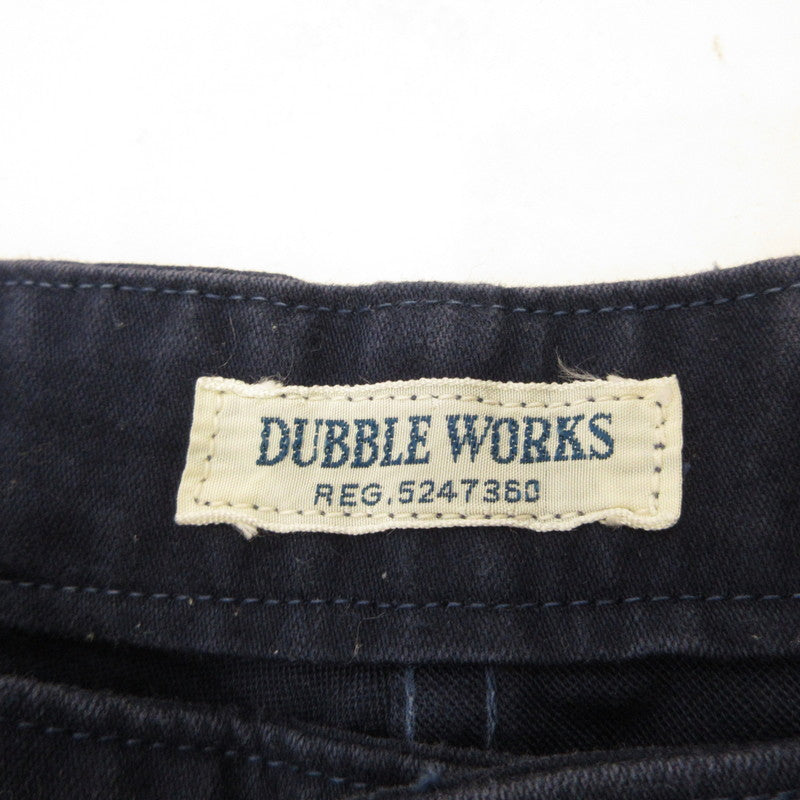 【中古】DUBBLEWORKS | ダブルワークス パンツ 13スターボタン ネイビー サイズ:32