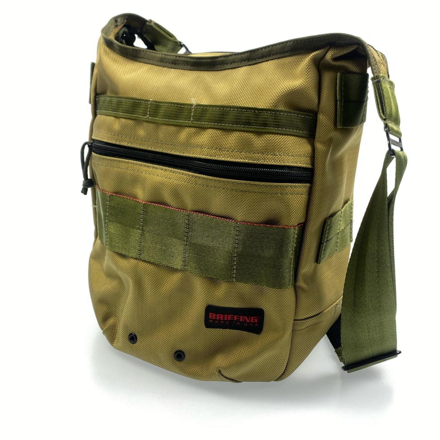 【中古】BRIEFING | ブリーフィング DAY TRIPPER ショルダーバッグ BRF105219 レンジャーグリーン カーキグリーン