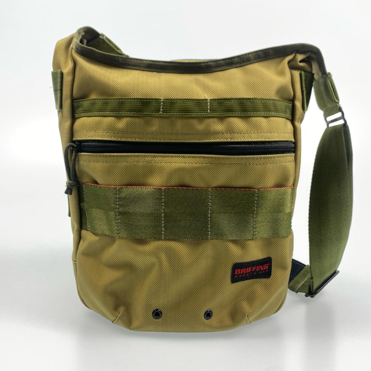 【中古】BRIEFING | ブリーフィング DAY TRIPPER ショルダーバッグ BRF105219 レンジャーグリーン カーキグリーン