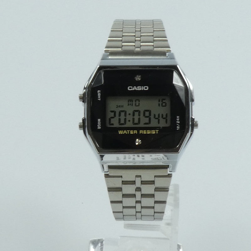 【中古】CASIO | カシオ 腕時計 A159WAD-1D シルバー