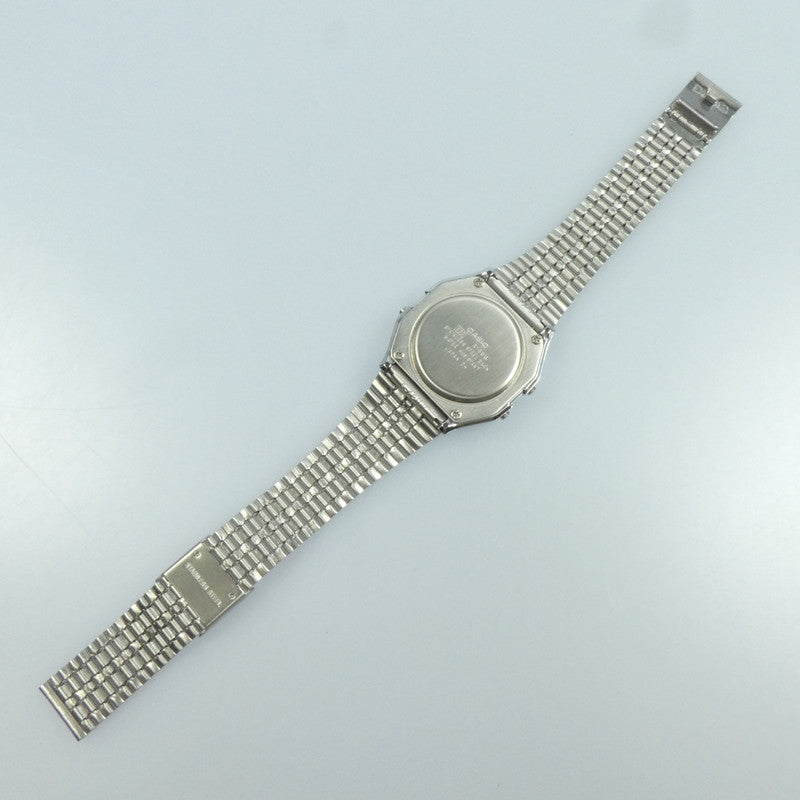 【中古】CASIO | カシオ 腕時計 A159WAD-1D シルバー