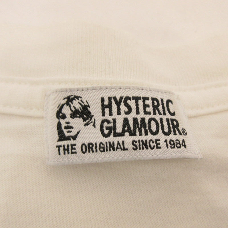 【中古】HYSTERIC GLAMOUR | ヒステリックグラマー HYS LADIES CLUB ワンピース ワンピース 01201CO06 ホワイト