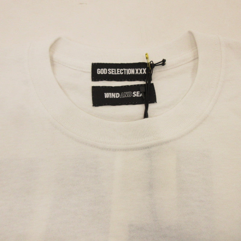 【中古】WIND AND SEA | ウィンダンシーウインダンシー (monogram) T-SHIRT 半袖Tシャツ WDS-XXX-05 ホワイト サイズ:L
