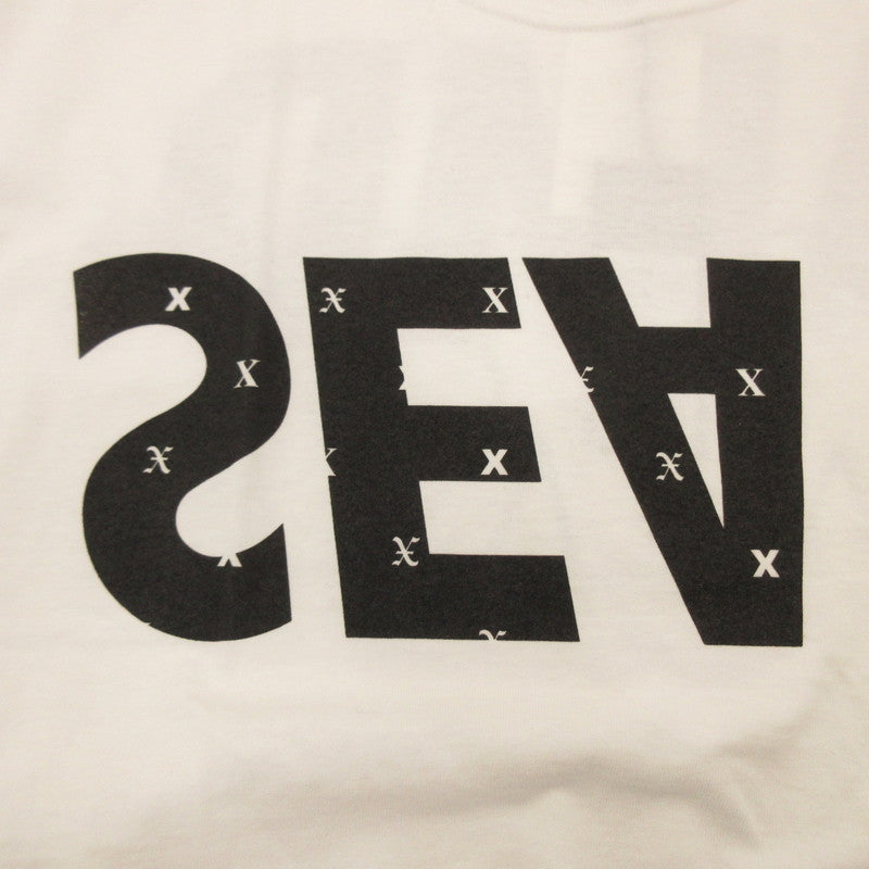 【中古】WIND AND SEA | ウィンダンシーウインダンシー (monogram) T-SHIRT 半袖Tシャツ WDS-XXX-05 ホワイト サイズ:L