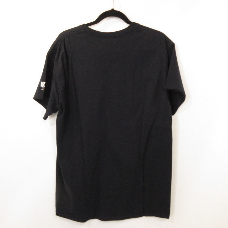 【中古】WIND AND SEA | ウィンダンシーウインダンシー GLITTER TEE 半袖Tシャツ WDS-HNK-17 ブラック サイズ:L