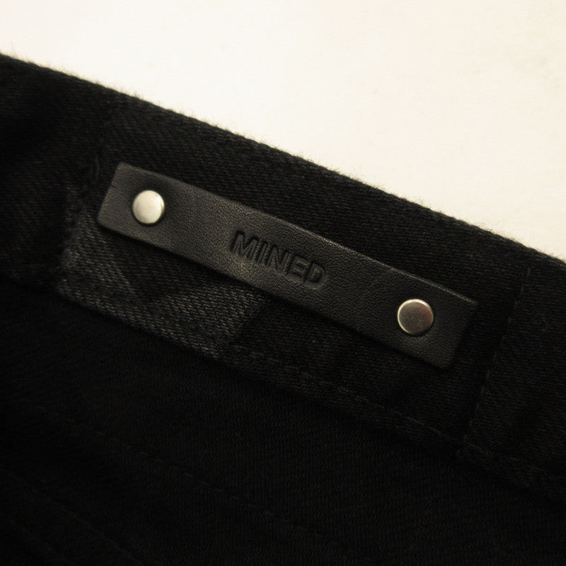 【中古】TAKAHIRO MIYASHITA TheSoloist. | タカヒロミヤシタソザソロイスト star patterned stretch slim tapered 6 pocket jean デニムパンツ SMD.0002 ブラック サイズ:34