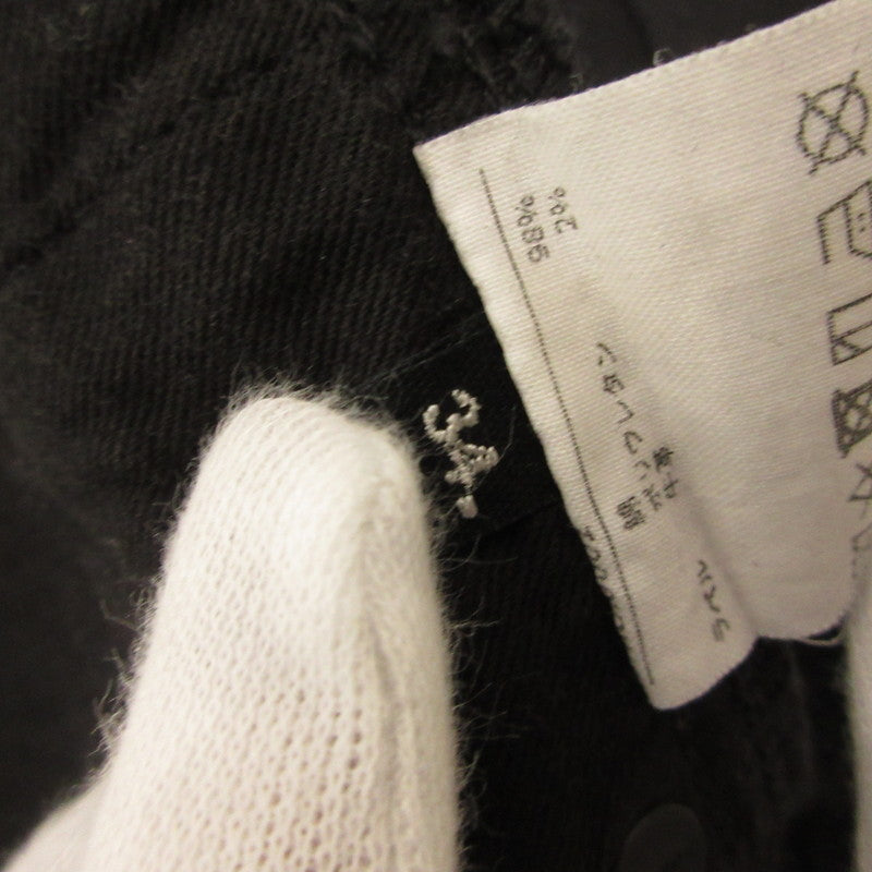 【中古】TAKAHIRO MIYASHITA TheSoloist. | タカヒロミヤシタソザソロイスト star patterned stretch slim tapered 6 pocket jean デニムパンツ SMD.0002 ブラック サイズ:34