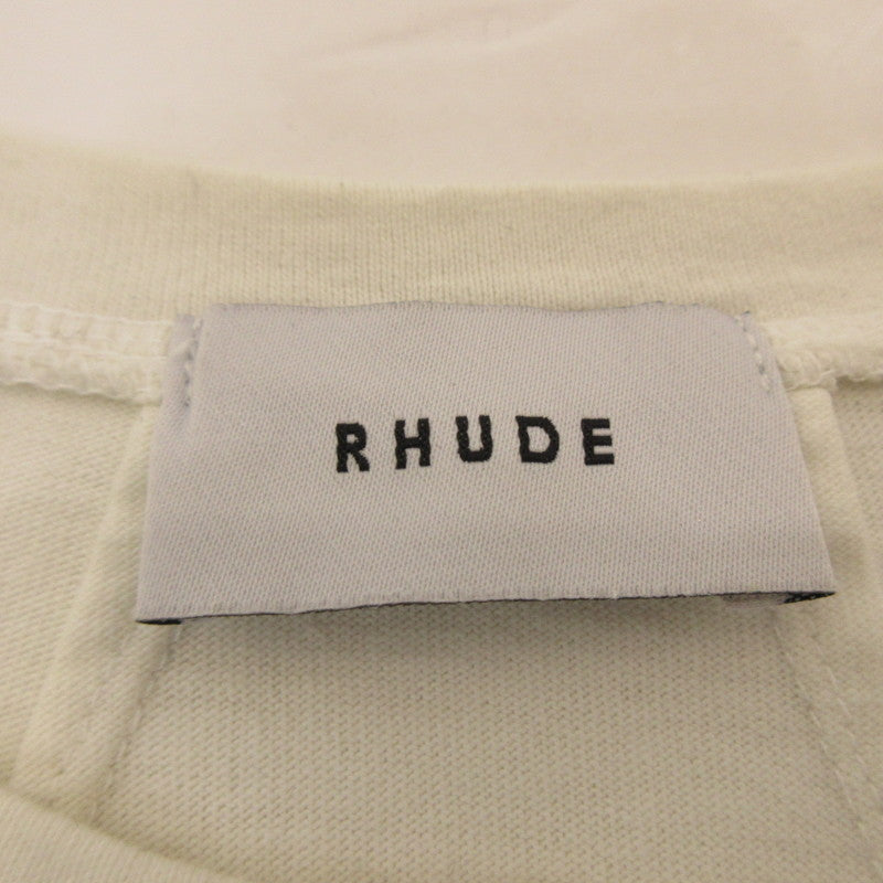 【中古】RHUDE | ルード Horse S/S T-Shirt 半袖Tシャツ ホワイト サイズ:M