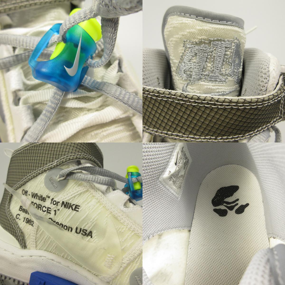 【中古】NIKE | ナイキ AIR FORCE 1 MID SP スニーカー DO6290-100 Off-White 2022S/S ホワイト 27cm