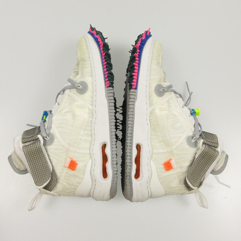 【中古】NIKE | ナイキ AIR FORCE 1 MID SP スニーカー DO6290-100 Off-White 2022S/S ホワイト 27cm