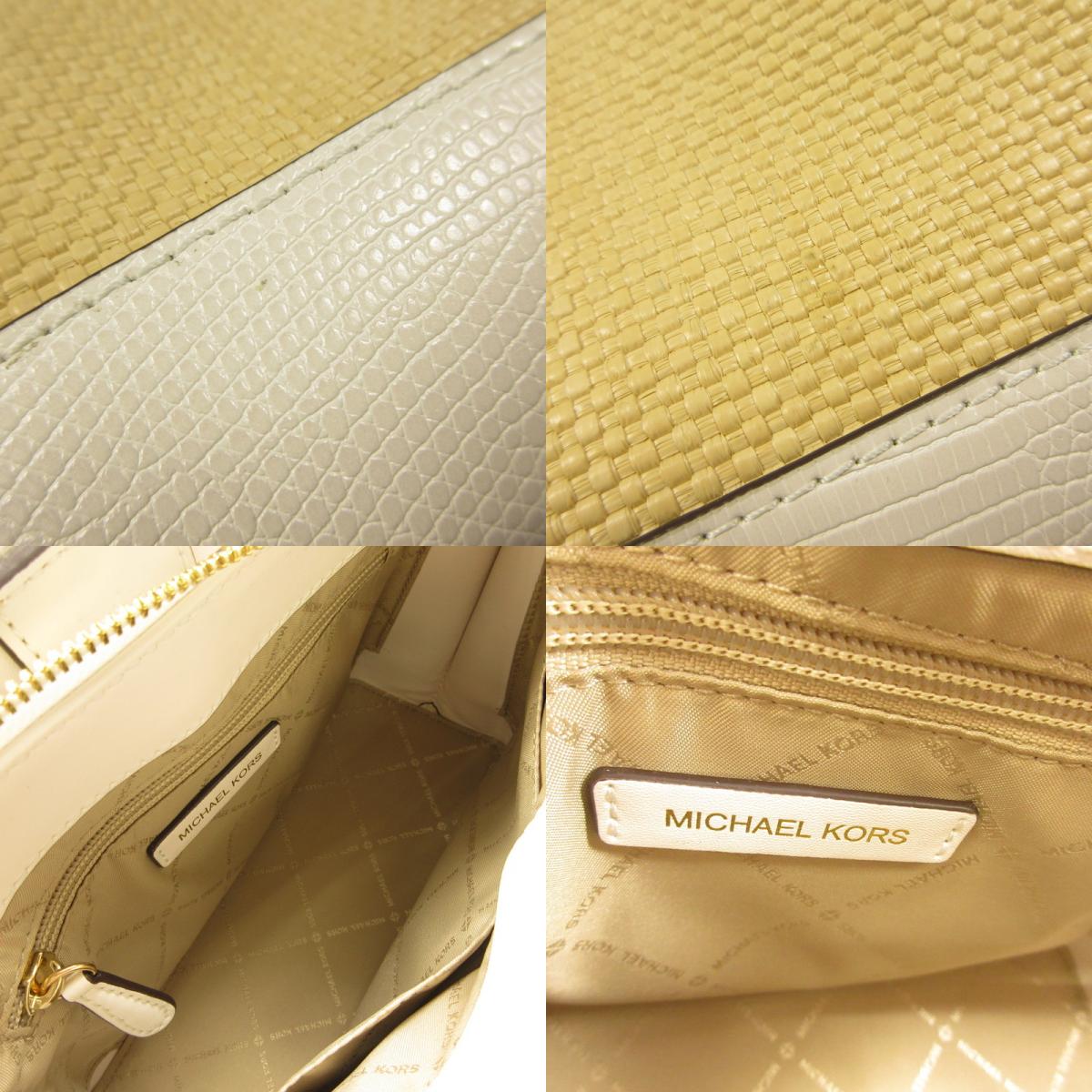 【中古】Michael Kors | マイケルコース EMILIA サッチェルスモール その他バッグ 35T2GU5S1W 2022S/S ベージュ