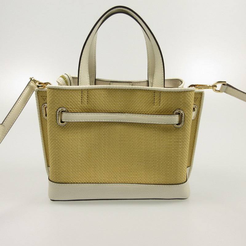 【中古】Michael Kors | マイケルコース EMILIA サッチェルスモール その他バッグ 35T2GU5S1W 2022S/S ベージュ
