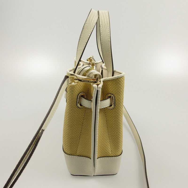 【中古】Michael Kors | マイケルコース EMILIA サッチェルスモール その他バッグ 35T2GU5S1W 2022S/S ベージュ
