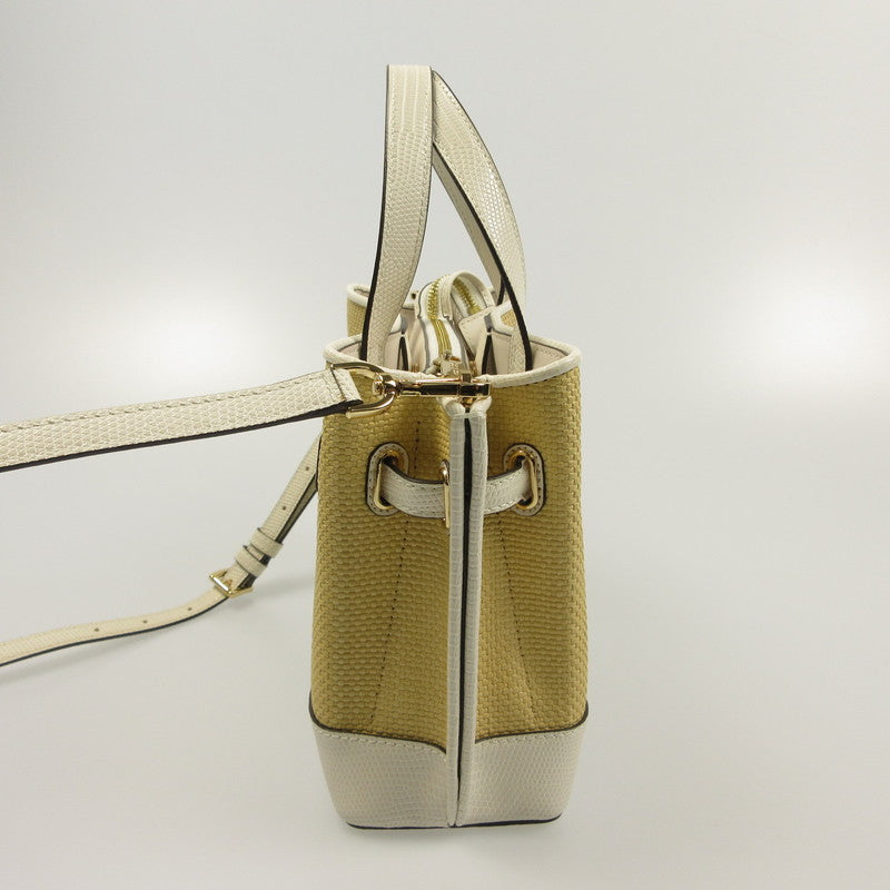 【中古】Michael Kors | マイケルコース EMILIA サッチェルスモール その他バッグ 35T2GU5S1W 2022S/S ベージュ