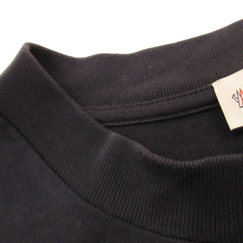 【中古】MONCLER | モンクレール 長袖Tシャツ H10918D00009 国内正規品 ネイビー サイズ:L