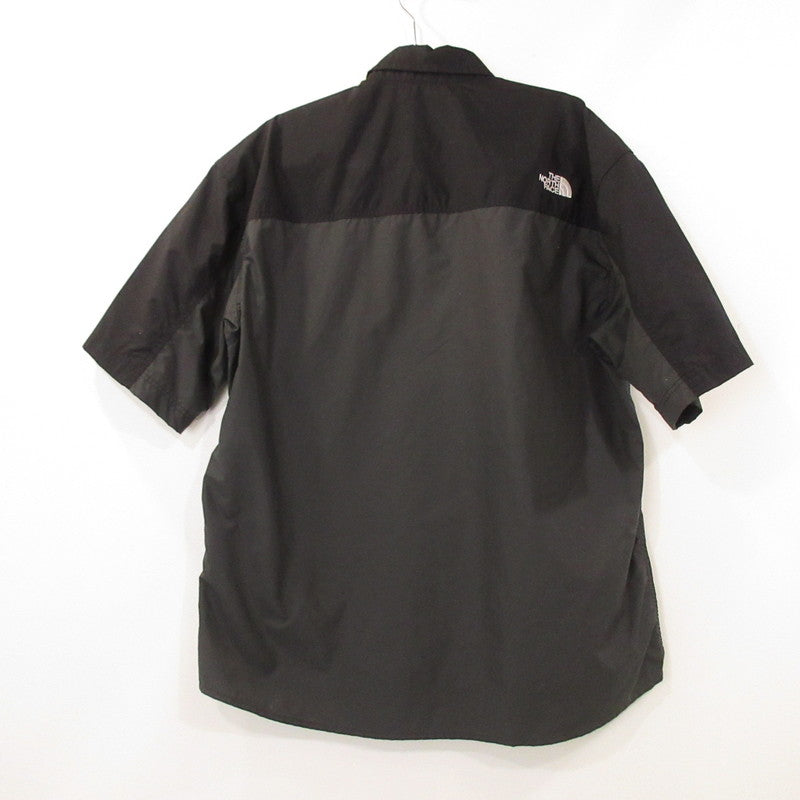 【中古】THE NORTH FACE | ザ・ノースフェイス S/S Nuptse Shirt 半袖シャツ NR22552 ブラック サイズ:M
