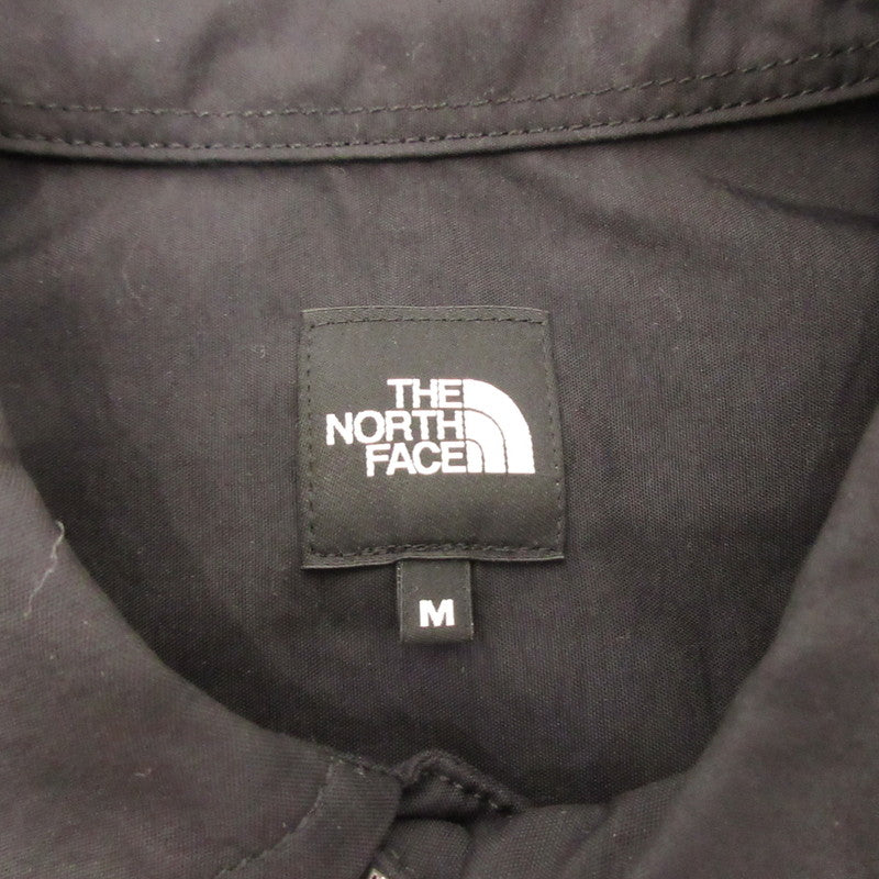 【中古】THE NORTH FACE | ザ・ノースフェイス S/S Nuptse Shirt 半袖シャツ NR22552 ブラック サイズ:M