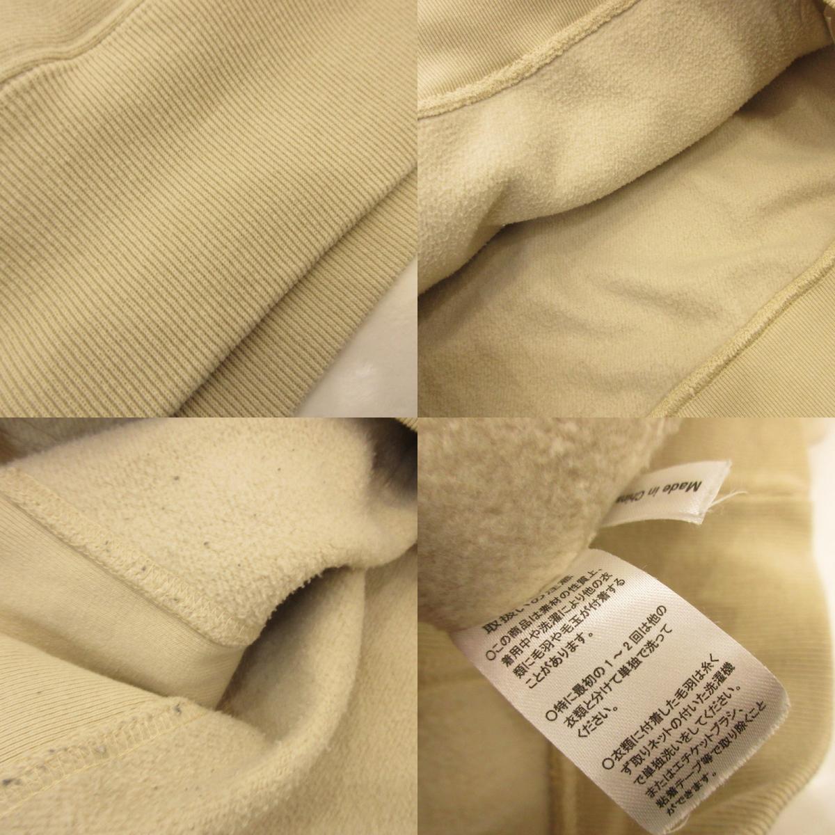 【中古】COCOLO BLAND | ココロブランド BACK BONG HOODIE パーカー ベージュ サイズ:L