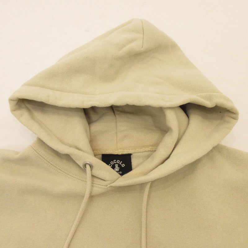 【中古】COCOLO BLAND | ココロブランド BACK BONG HOODIE パーカー ベージュ サイズ:L
