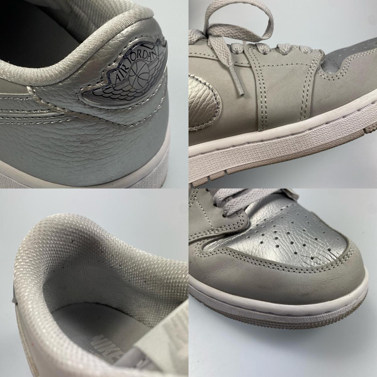 【中古】NIKE | ナイキ AIR JORDNA 1 LOW OG METALLIC SILVER スニーカー CZ0790-002 年式:2024S/S グレー 27.5cm