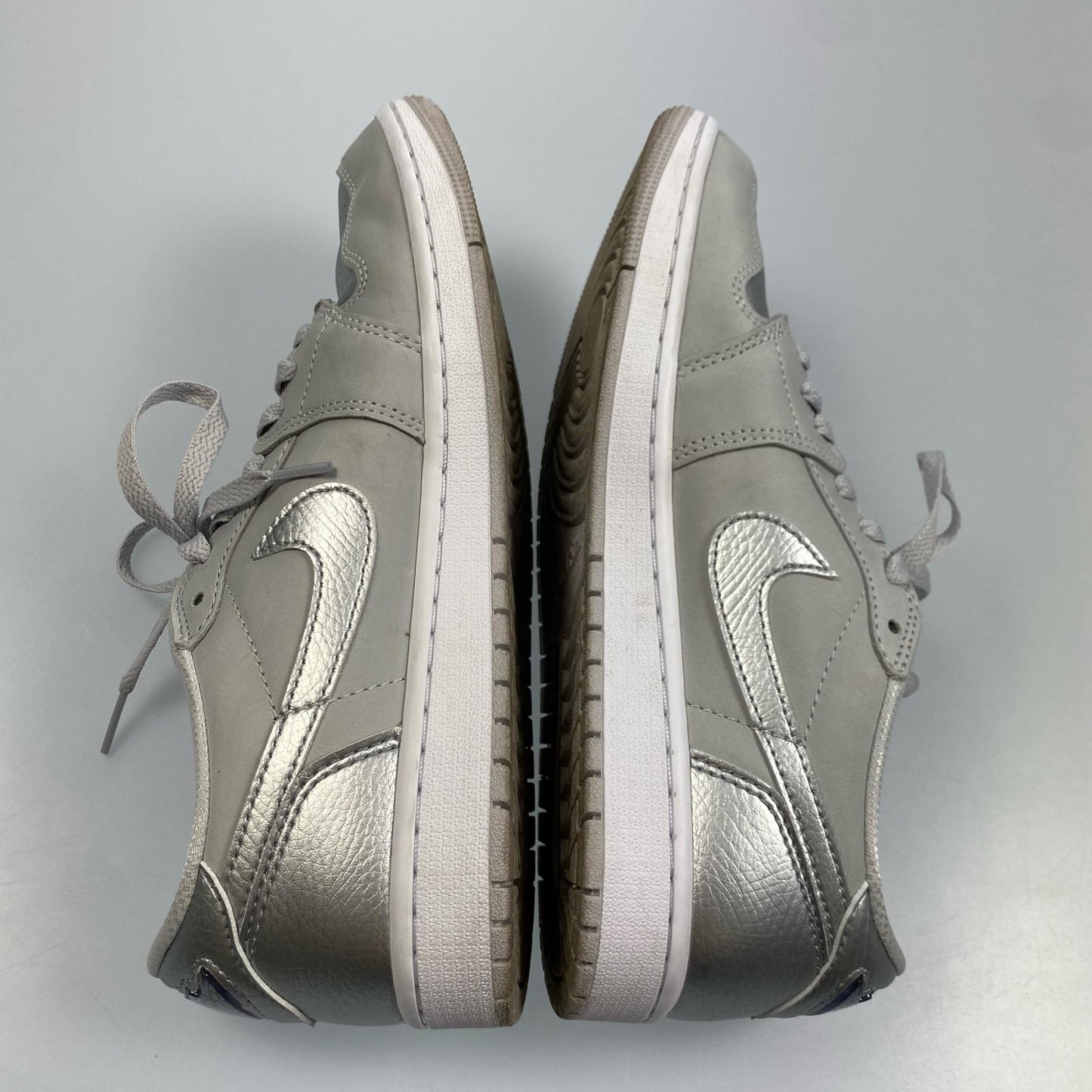 【中古】NIKE | ナイキ AIR JORDNA 1 LOW OG METALLIC SILVER スニーカー CZ0790-002 年式:2024S/S グレー 27.5cm