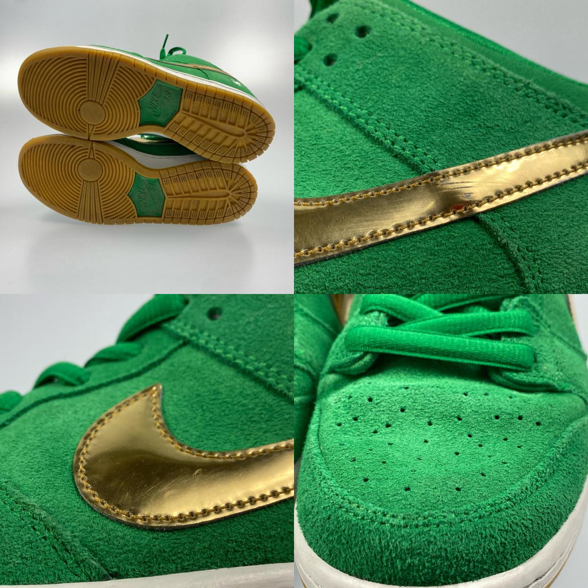 【中古】NIKE | ナイキ Dunk Low 'St. Patrick’s Day/Shamrock' スニーカー BQ6817-303 2022S/S 28.0cm グリーン 28cm