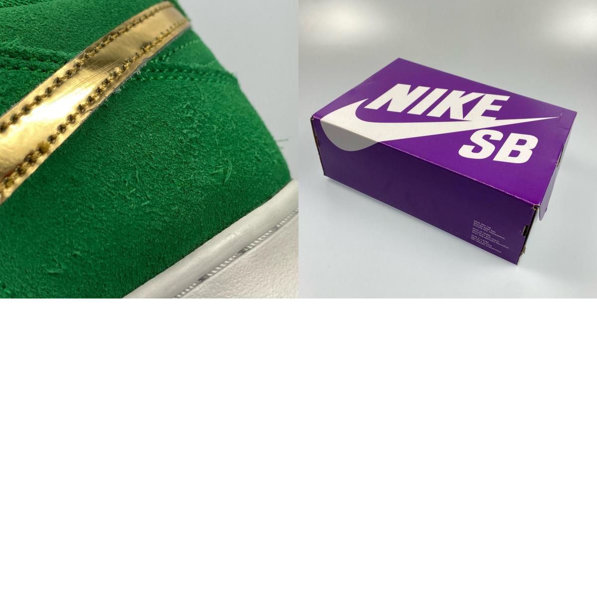 【中古】NIKE | ナイキ Dunk Low 'St. Patrick’s Day/Shamrock' スニーカー BQ6817-303 2022S/S 28.0cm グリーン 28cm