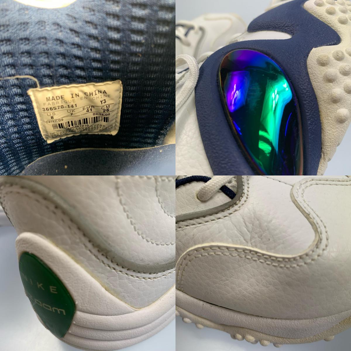 【中古】NIKE | ナイキ ZOOM UPTEMPO 5 PREMIUM スニーカー 366570-141 サイズ:26.0cm ホワイト 26cm サイズ:26