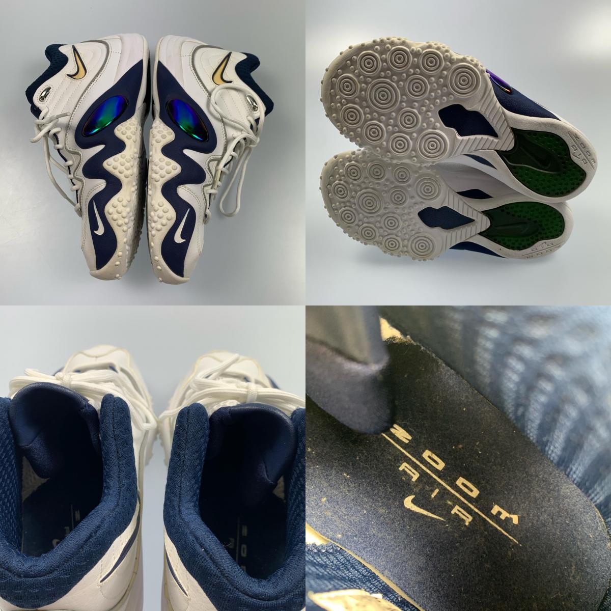 【中古】NIKE | ナイキ ZOOM UPTEMPO 5 PREMIUM スニーカー 366570-141 サイズ:26.0cm ホワイト 26cm サイズ:26