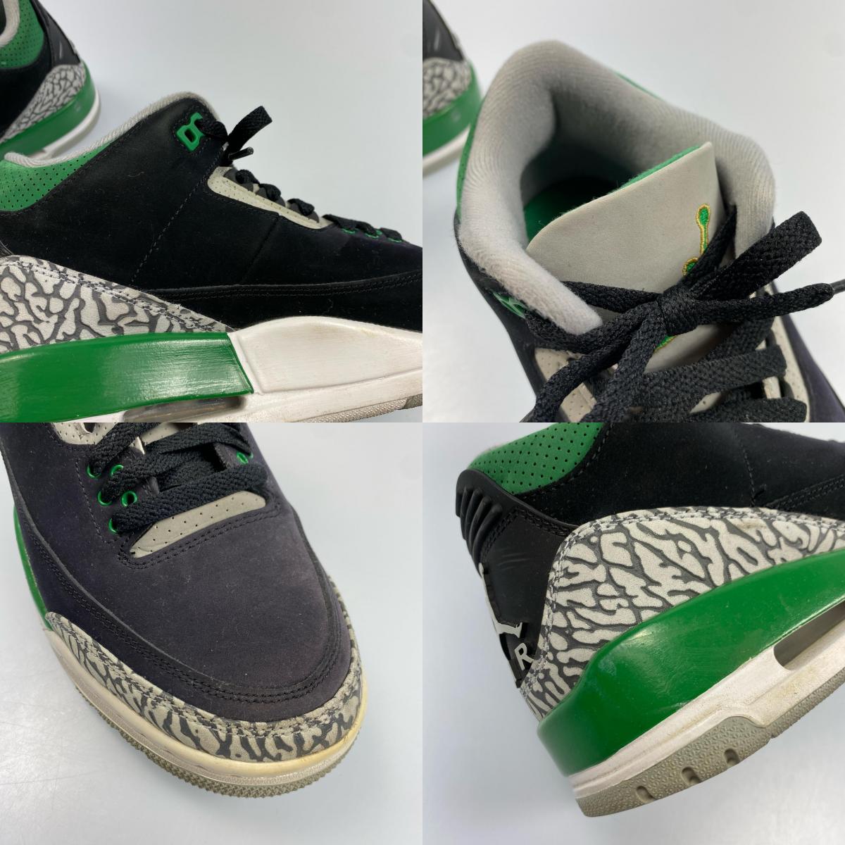 【中古】NIKE | ナイキ AIR JORDAN 3 RETRO スニーカー CT8532-030 年式:2021A/W ブラック 26cm
