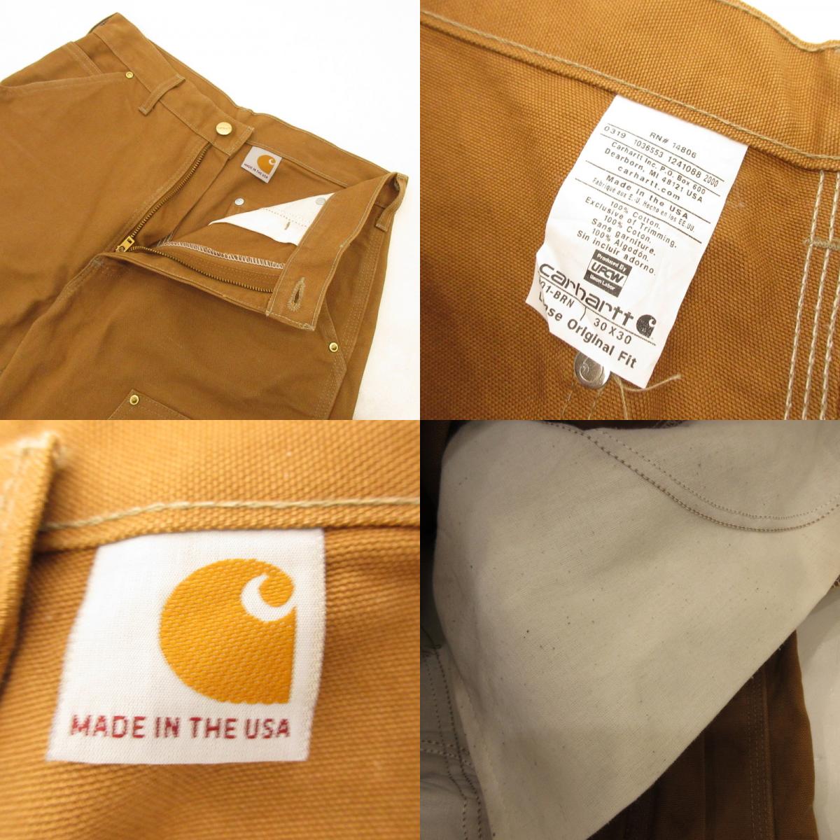 【中古】Carhartt | カーハート パンツ B01-BRN ブラウン サイズ:30