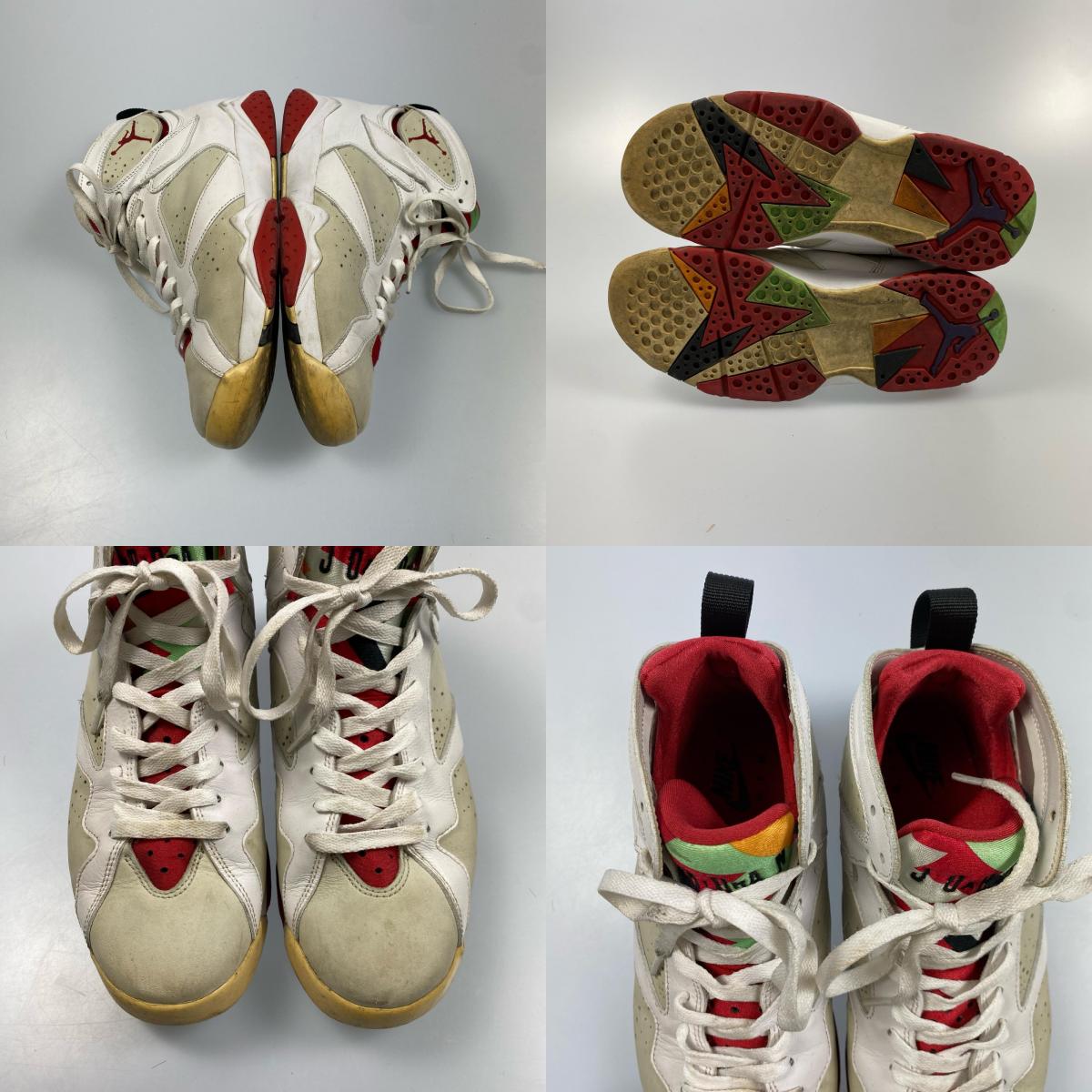 【中古】NIKE | ナイキ AIR JORDAN 7 RETRO スニーカー 304775-125 年式:2015S/S ホワイト 26.5cm