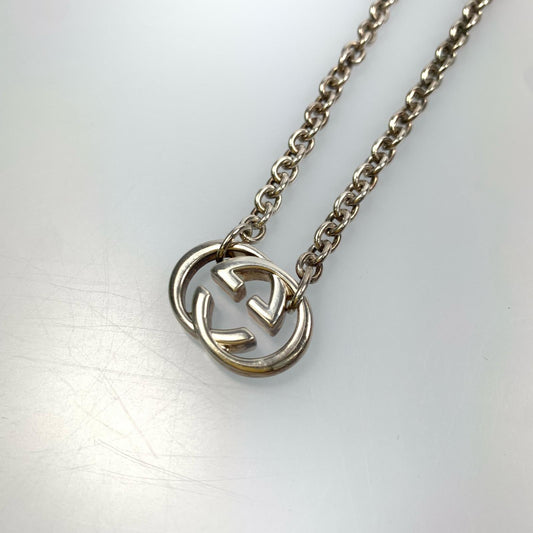 【中古】GUCCI | グッチ ダブルG ネックレス 190489