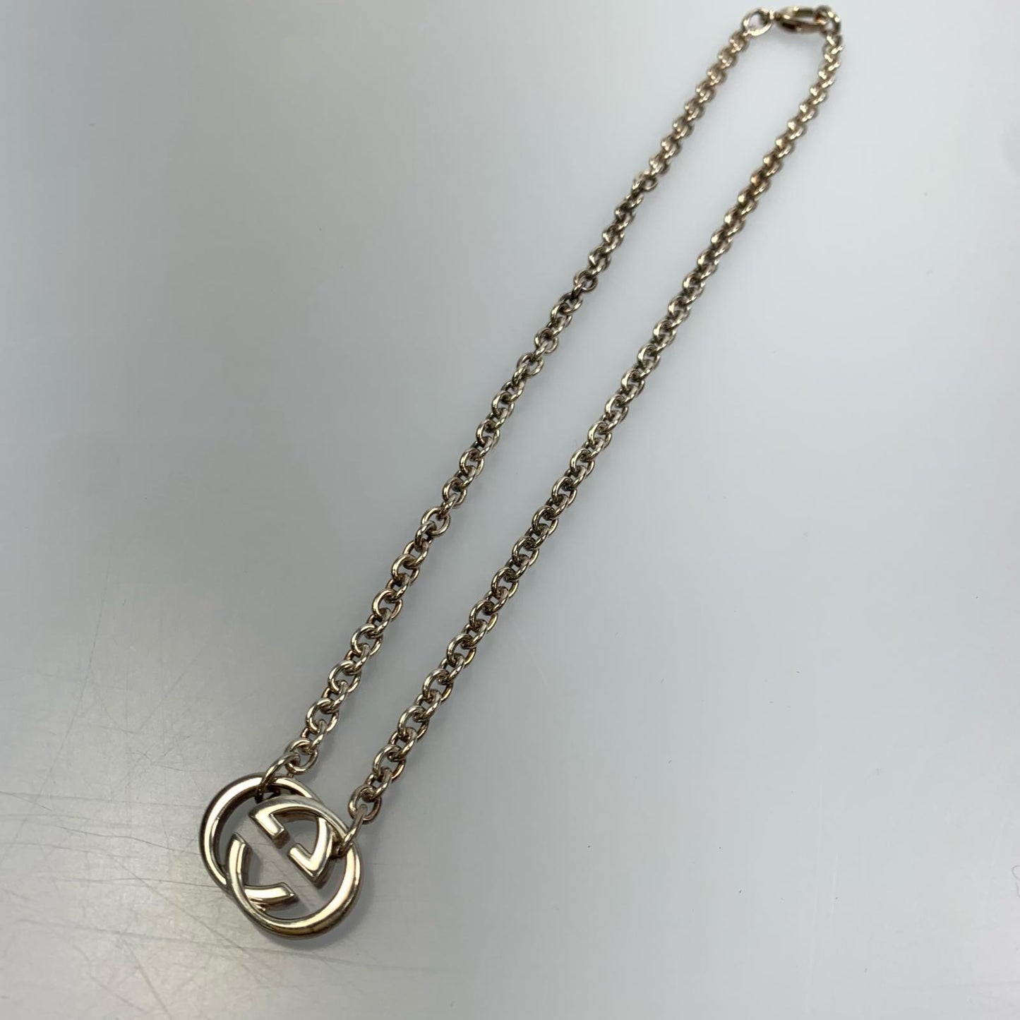 【中古】GUCCI | グッチ ダブルG ネックレス 190489