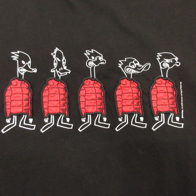 【中古】MONCLER | モンクレール SS TSHIRT 半袖Tシャツ H20918C00029 国内正規品 ブラック サイズ:XL