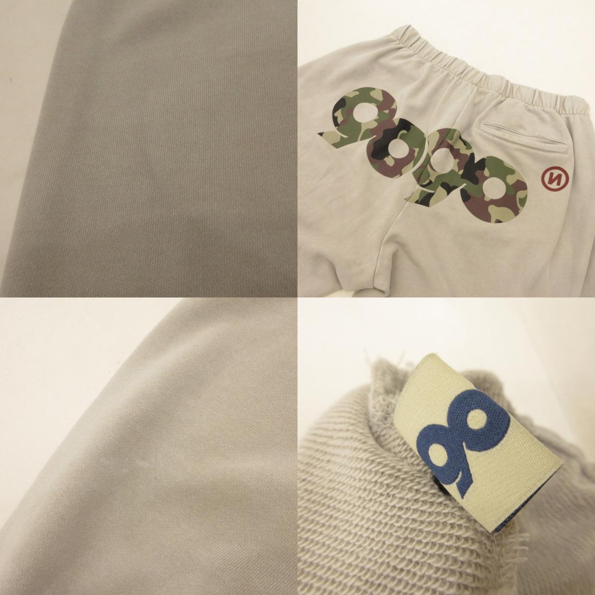 【中古】9090 | ナインティナインティ 90 Logo Assort Sweat Pants パンツ NN1926 グレー サイズ:XL