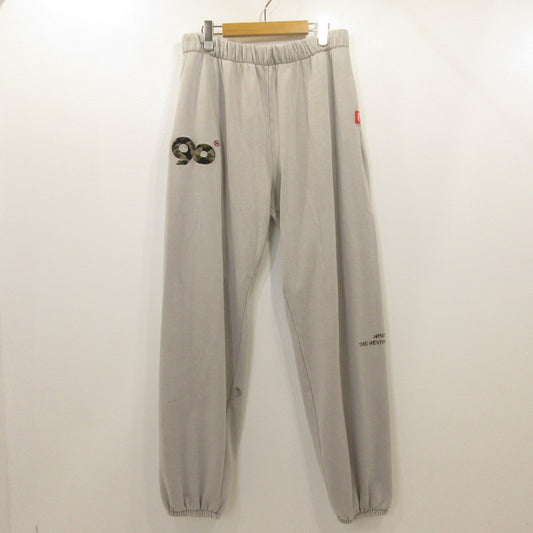 【中古】9090 | ナインティナインティ 90 Logo Assort Sweat Pants パンツ NN1926 グレー サイズ:XL