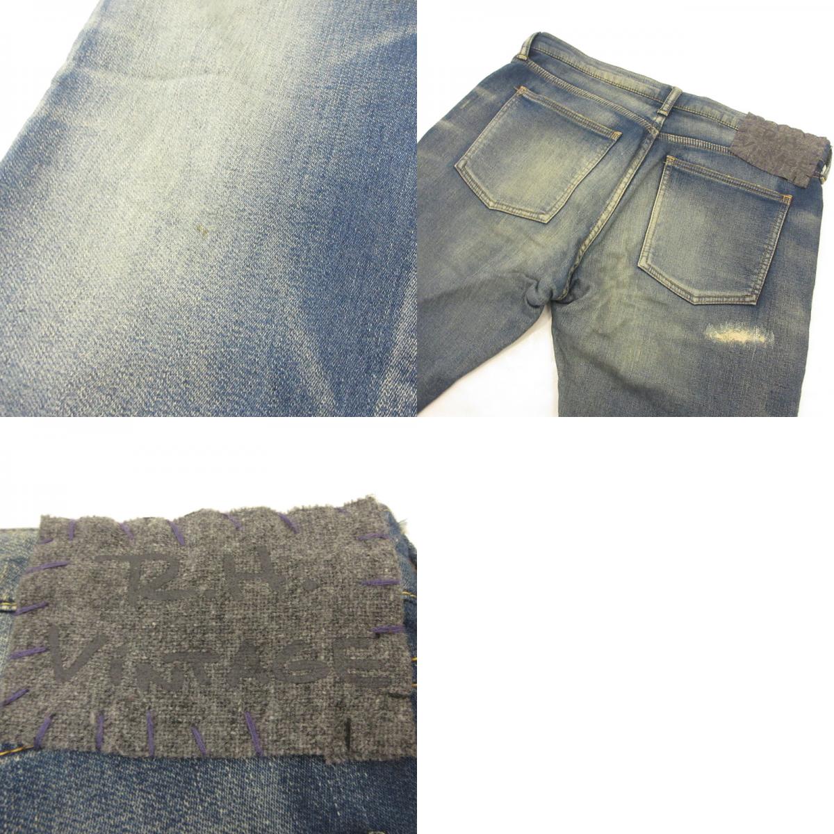 【中古】R.H Vintage | ロンハーマンヴィンテージ デニムパンツ 222060195-1079 ブルー サイズ:31