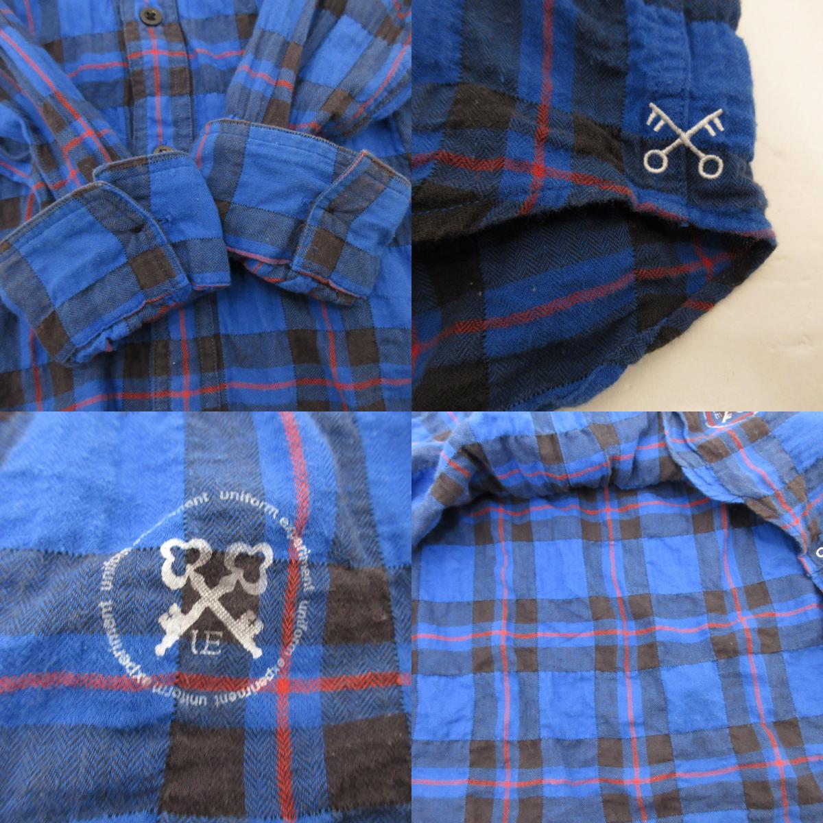 【中古】uniform experiment | ユニフォームエクスペリメント 長袖シャツ UE-160048 サイズ:1