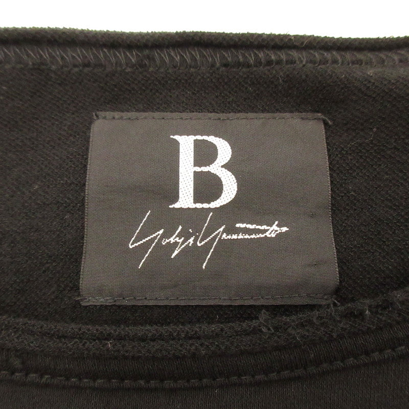 【中古】Yohji Yamamoto | ヨウジヤマモト 半袖Tシャツ NW-T59-078 ブラック サイズ:2