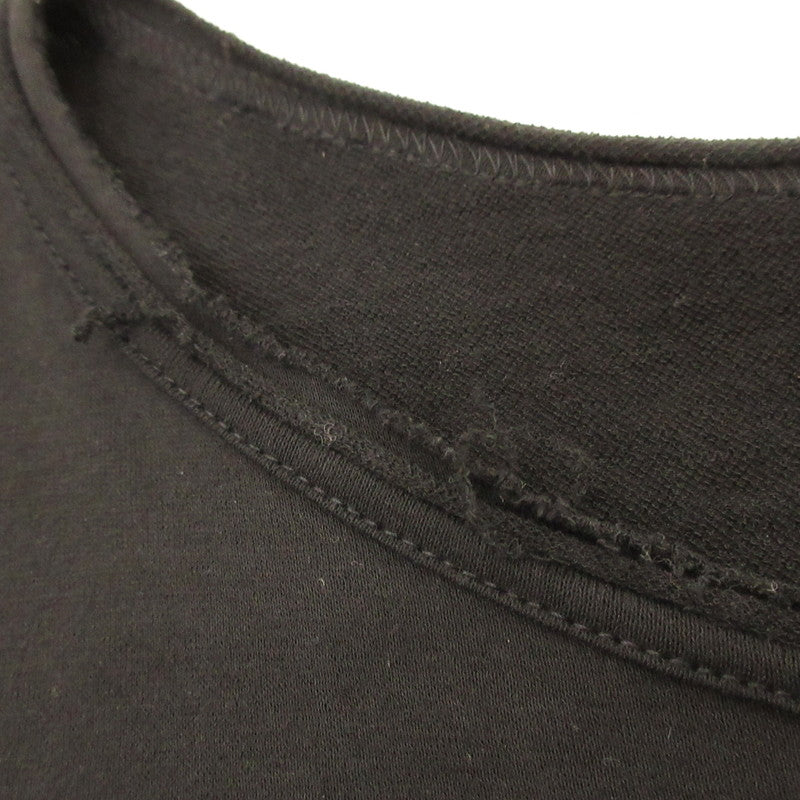 【中古】Yohji Yamamoto | ヨウジヤマモト 半袖Tシャツ NW-T59-078 ブラック サイズ:2