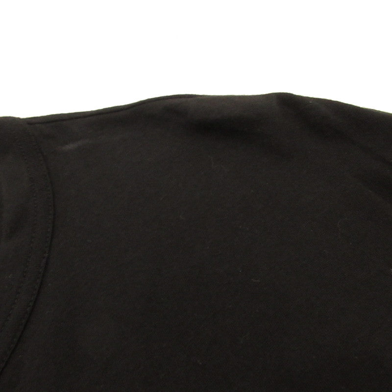 【中古】Yohji Yamamoto | ヨウジヤマモト リヨセル綿天竺 RE ナナメハギTシャツ 半袖Tシャツ HH-T56-570 ブラック サイズ:3