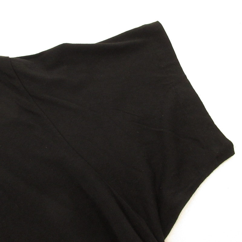 【中古】Yohji Yamamoto | ヨウジヤマモト リヨセル綿天竺 RE ナナメハギTシャツ 半袖Tシャツ HH-T56-570 ブラック サイズ:3